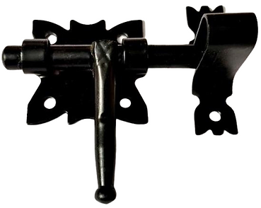 RUSTIC ORNAMENTAL TOWER BOLT (HIGH LATCH)