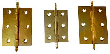 HINGES WITH FINIALS